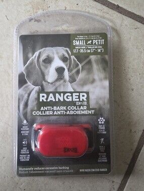 Zeus Ranger Anti-Bark Collar | Sound & Vibration | Small | No Shock | Humane
